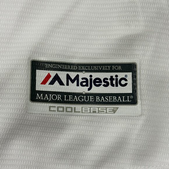 Majestic Nationals Jordan Zimmermann Baseball Jersey Womens 2XL World Series NWT - Picture 2 of 9